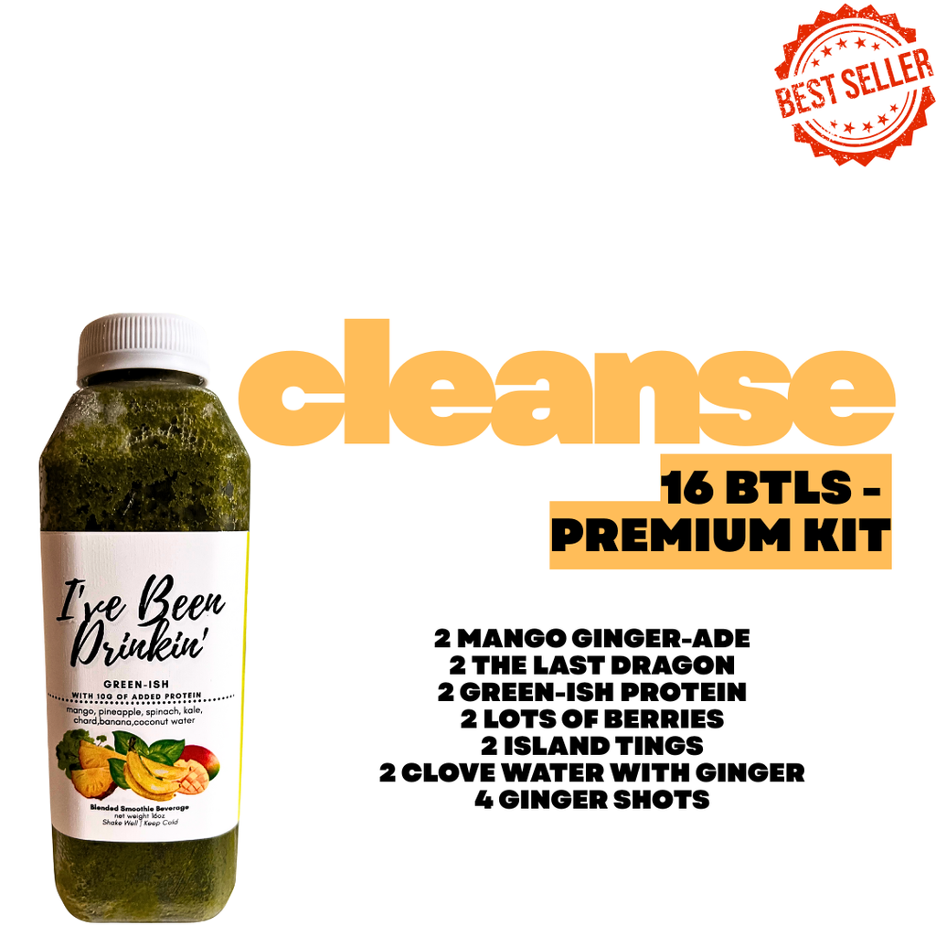 Premium Cleanse Kit : 16 Bottles