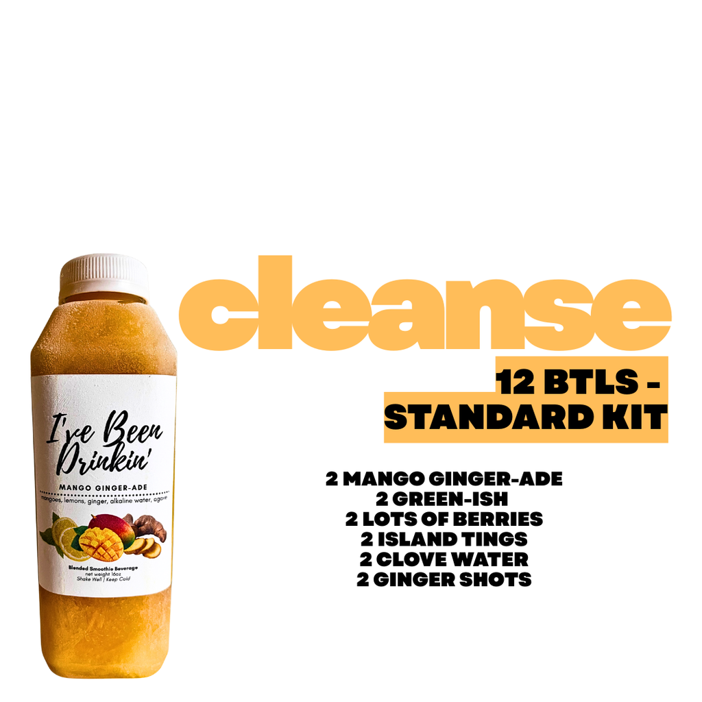 Standard Cleanse Kit : 12 Bottles