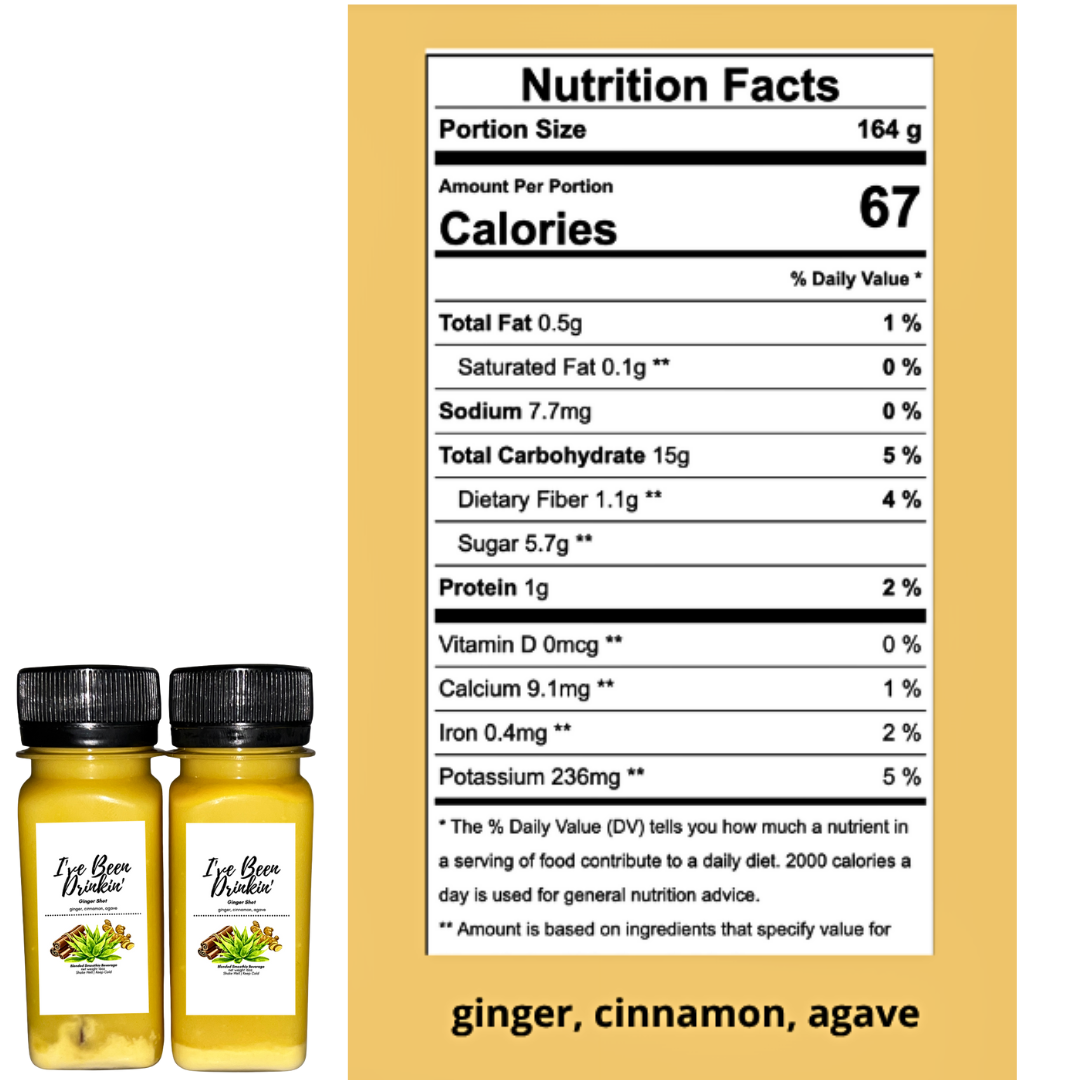 Ginger Shot – 14-Day Transformation (28 Shots)